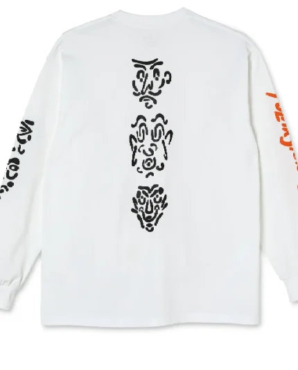 Screw Loose Polar Facescape White Longsleeve (1)