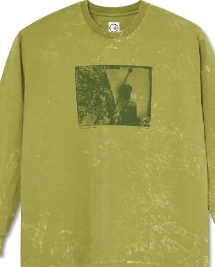 Screw Loose Polar Leaves and Window Longsleeve Green Pea (1)
