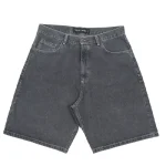 Screw Loose – Barrel Shorts Washed Black (1)