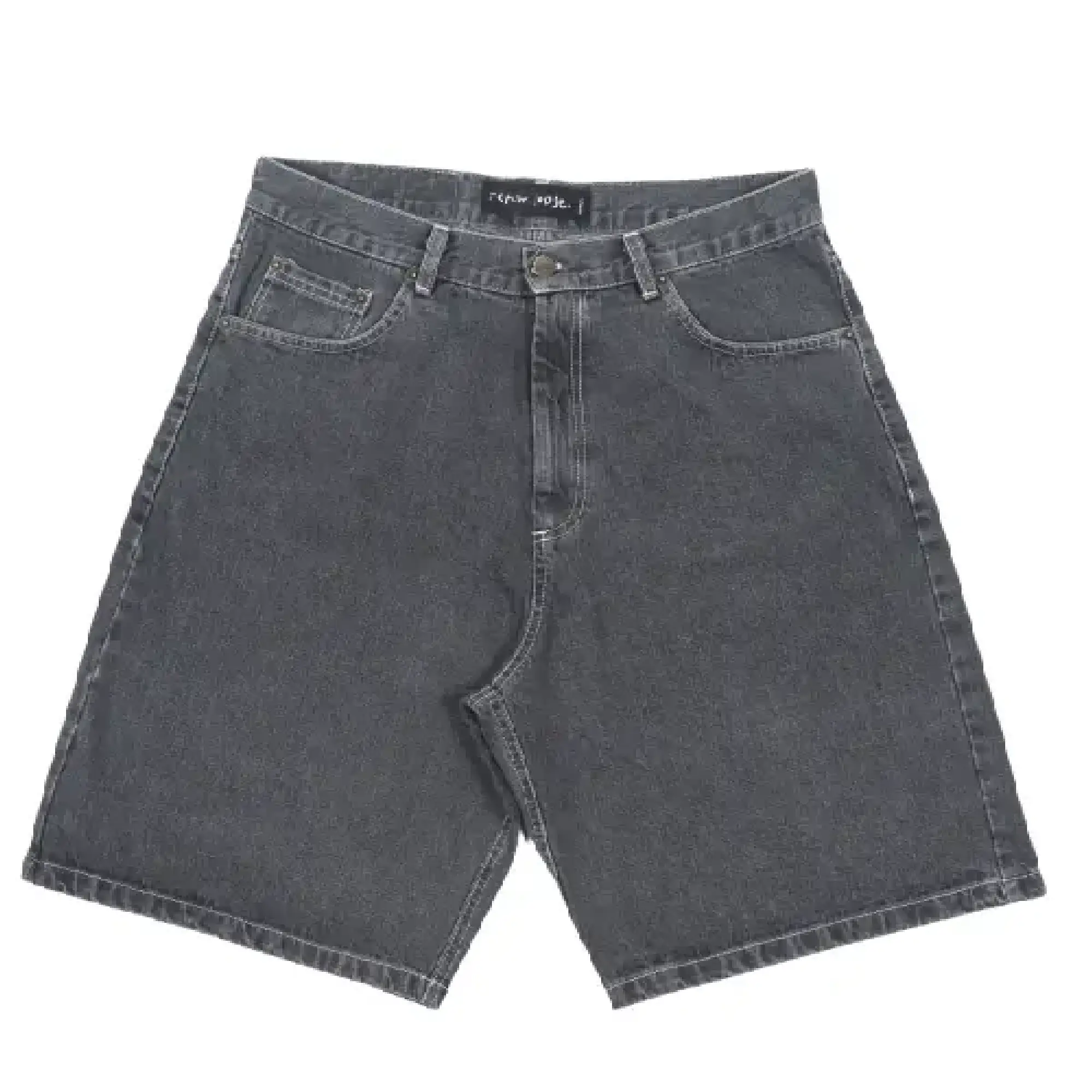Screw Loose – Barrel Shorts Washed Black (1) Screw Loose – Barrel Shorts Washed Black (1)