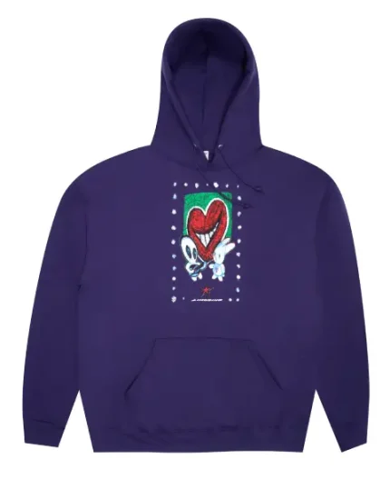 Screwloose Hoodie Limosine – Heart Throbx Dark Purple