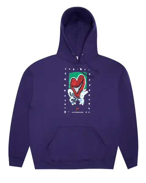 Screwloose Hoodie Limosine – Heart Throbx Dark Purple Screwloose Hoodie Limosine – Heart Throbx Dark Purple