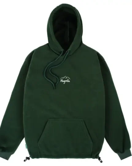 Screwloose Hoodie Magenta Mtn Fleece Forest Green