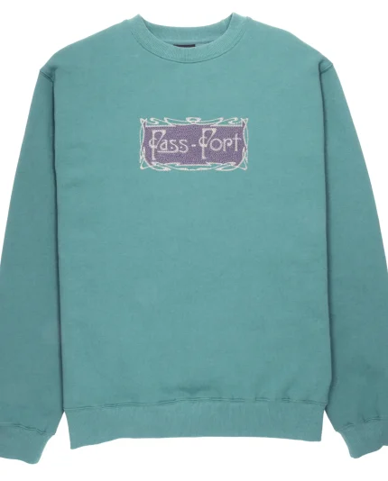 screw Loose Pass Port – Plume Sweater Washed Teal Out