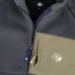 screw Loose Magenta – Napurna Sherpa Charcoal Jacket (1)