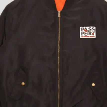 screw Loose Pass Port – ”Lock Up” Freight Black Jacket (1)