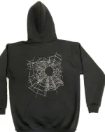 screwloose Dognrose – Web Black Hoodie (1)